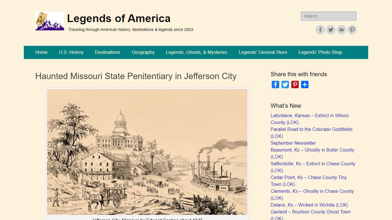 Haunted Missouri State Penitentiary in Jefferson City